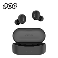 QCY T1C Power TWS Bluetooth V5.0 słuchawki 3D Stereo sport bezprzewodowe słuchawki z podwójny mikrofon 1